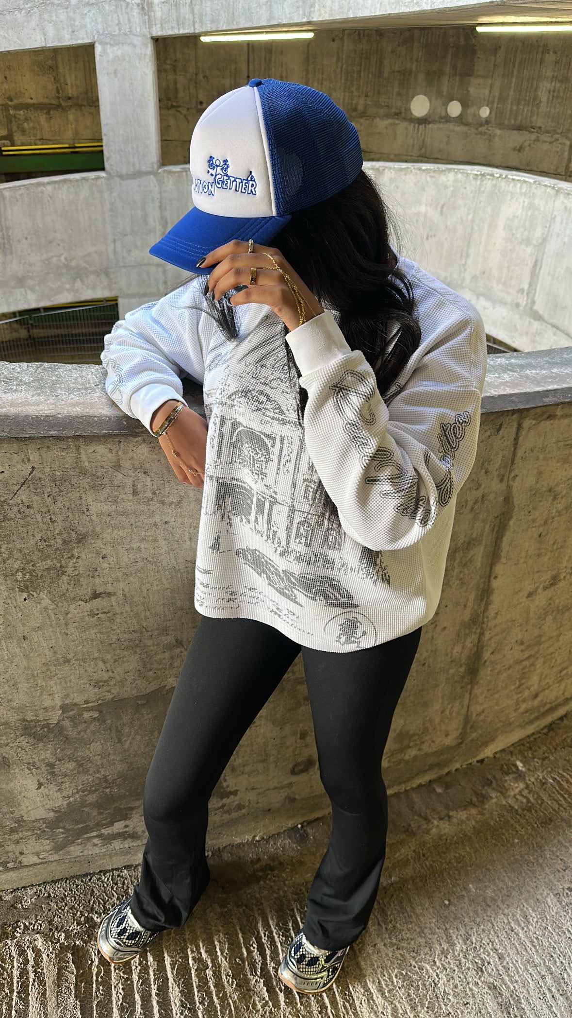 GRAND ENTRANCE WHITE L/S